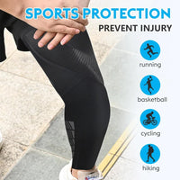 Full Leg Compression Sleeves for Sports and Recovery