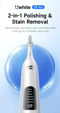 Electric Ultrasonic Teeth Whitening and Tartar Remover Kit