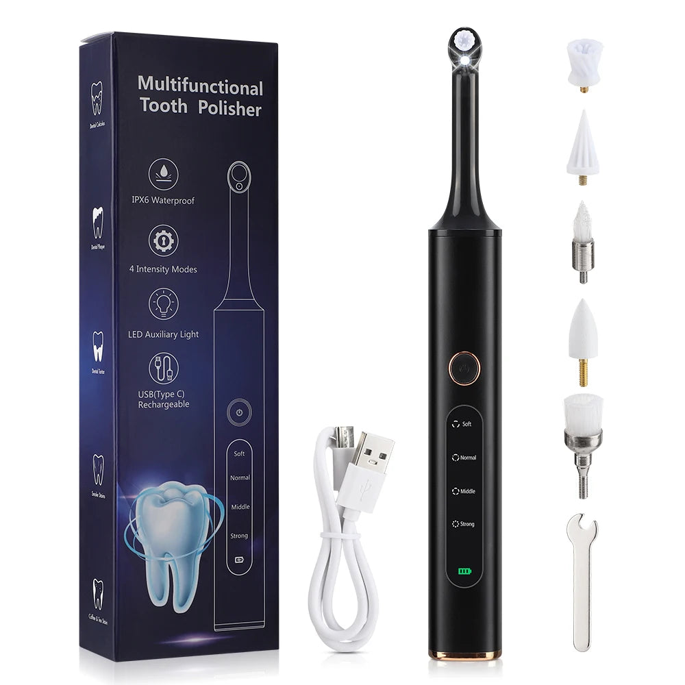 Electric Professional Teeth Polisher and Tartar Remover - 12