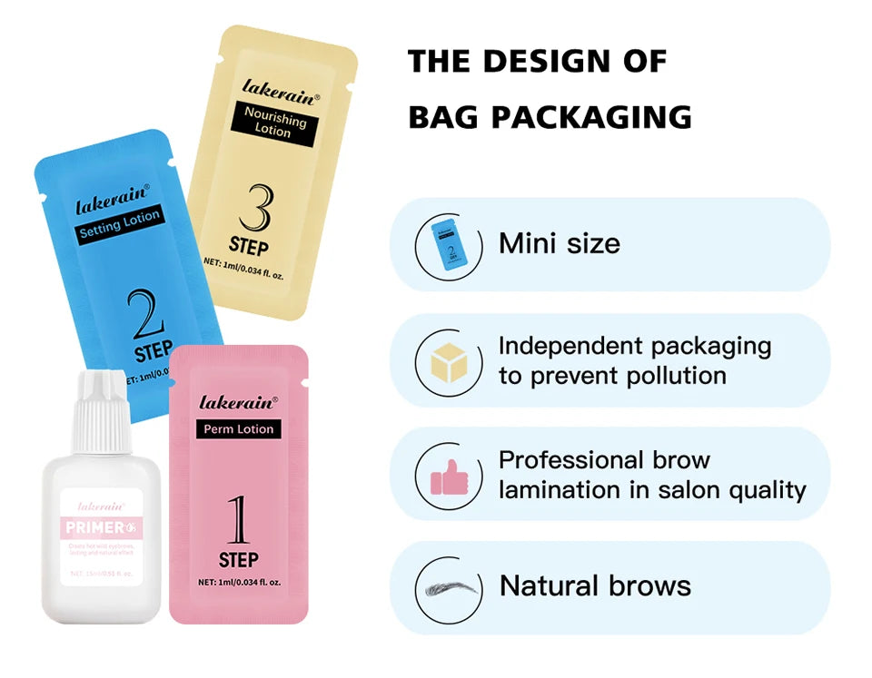Professional Eyebrow Lamination and Perming Kit - 11