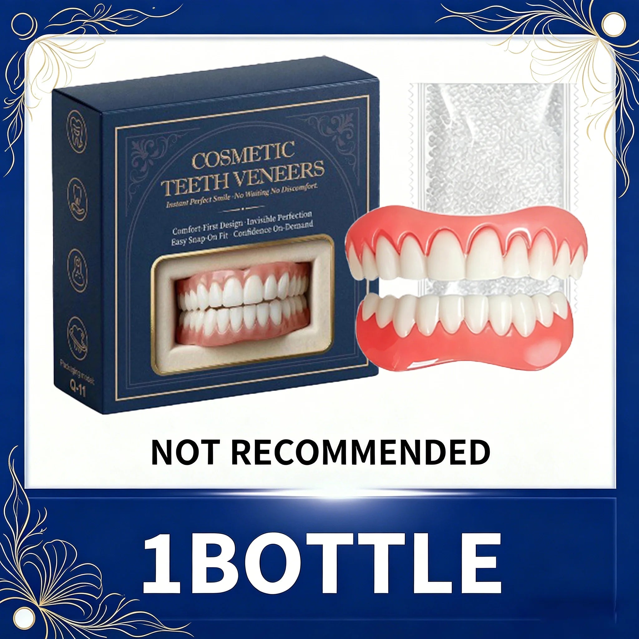 Custom Fit Moldable Cosmetic Dentures for a Natural Smile - 7