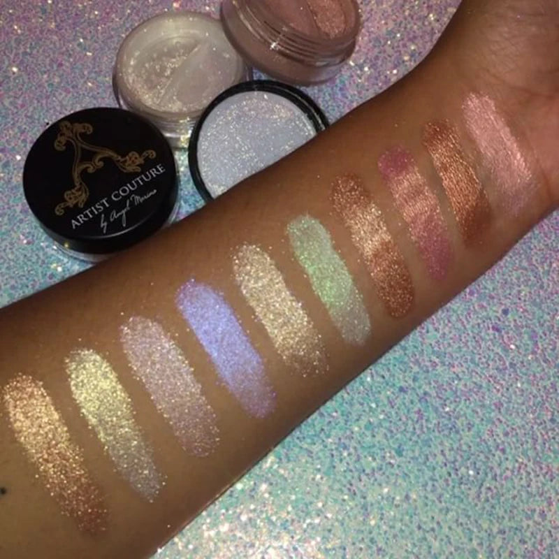 Diamond Glow Shimmer Highlighter Powder for Body and Face - 5