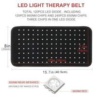 Infrared Red Light Therapy Wrap for Joint and Muscle Pain Relief