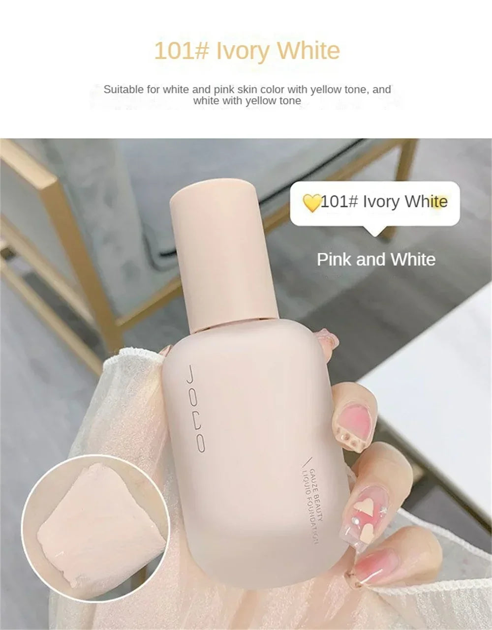Matte Liquid Foundation for Flawless Long-Lasting Coverage - 13