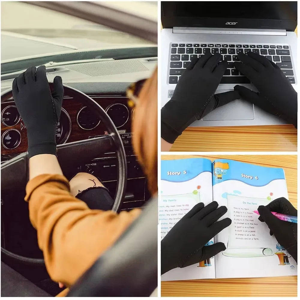 Copper Infused Compression Gloves for Hand Pain Relief - 6