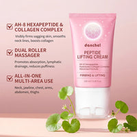 Peptide Neck Firming Cream with Built-in Roller