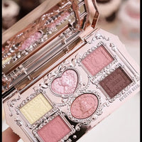 6-Color Shimmer and Matte Eyeshadow Palette