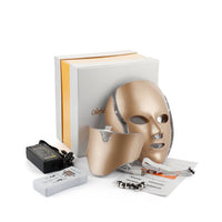 7-Color LED Facial and Neck Light Therapy Mask