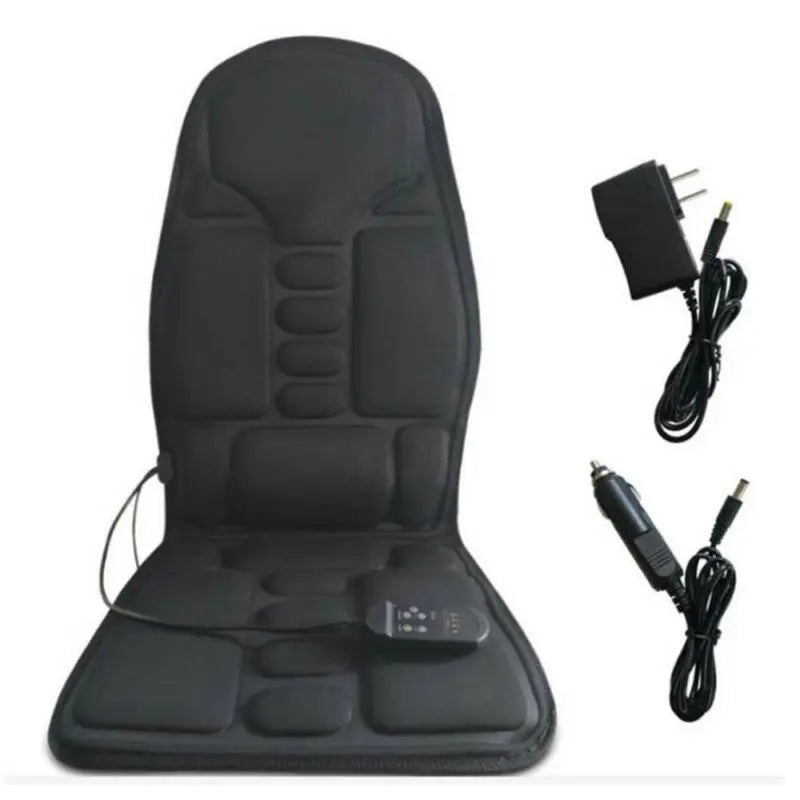 Heated Vibrating Full Body Massage Chair Pad - 9