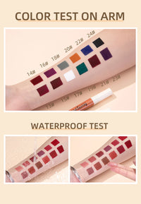 Long-Lasting Waterproof Velvet Matte Liquid Lipstick
