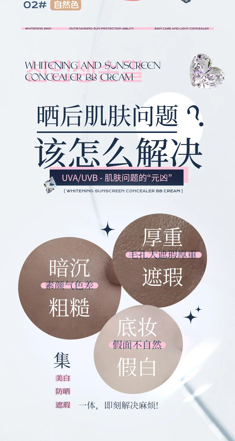 Waterproof Sunscreen BB Cream Foundation Air Cushion - 8