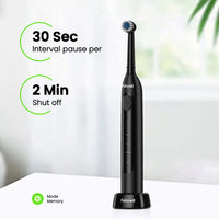 Rechargeable Electric Toothbrush with 4 Replacement Heads