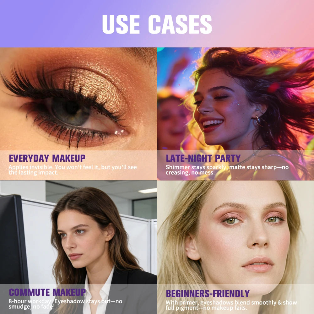 Long-Lasting Eyeshadow Primer for Crease-Proof Makeup - 4