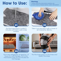 Reusable Hot & Cold Knee Therapy Wrap for Joint Pain Relief