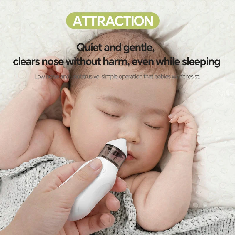 Electric Baby Nasal Aspirator for Congestion Relief - 2