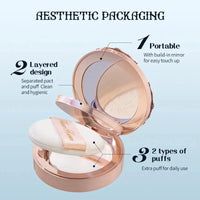 Mermaid Matte Oil-Control Pressed Face Powder