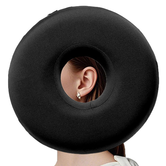 Ear Piercing Pillow for Side Sleepers with Ear Hole