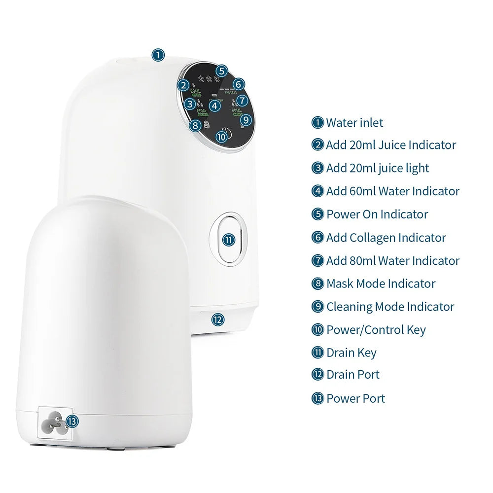 Automatic Fruit and Vegetable DIY Facial Mask Maker - 13