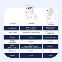 7-Color LED Photon Therapy Mask for Skin Rejuvenation