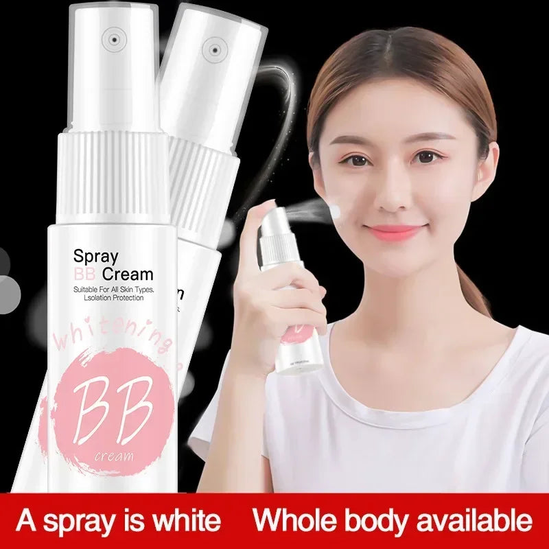Waterproof Brightening Spray BB Cream for Flawless Skin - 3