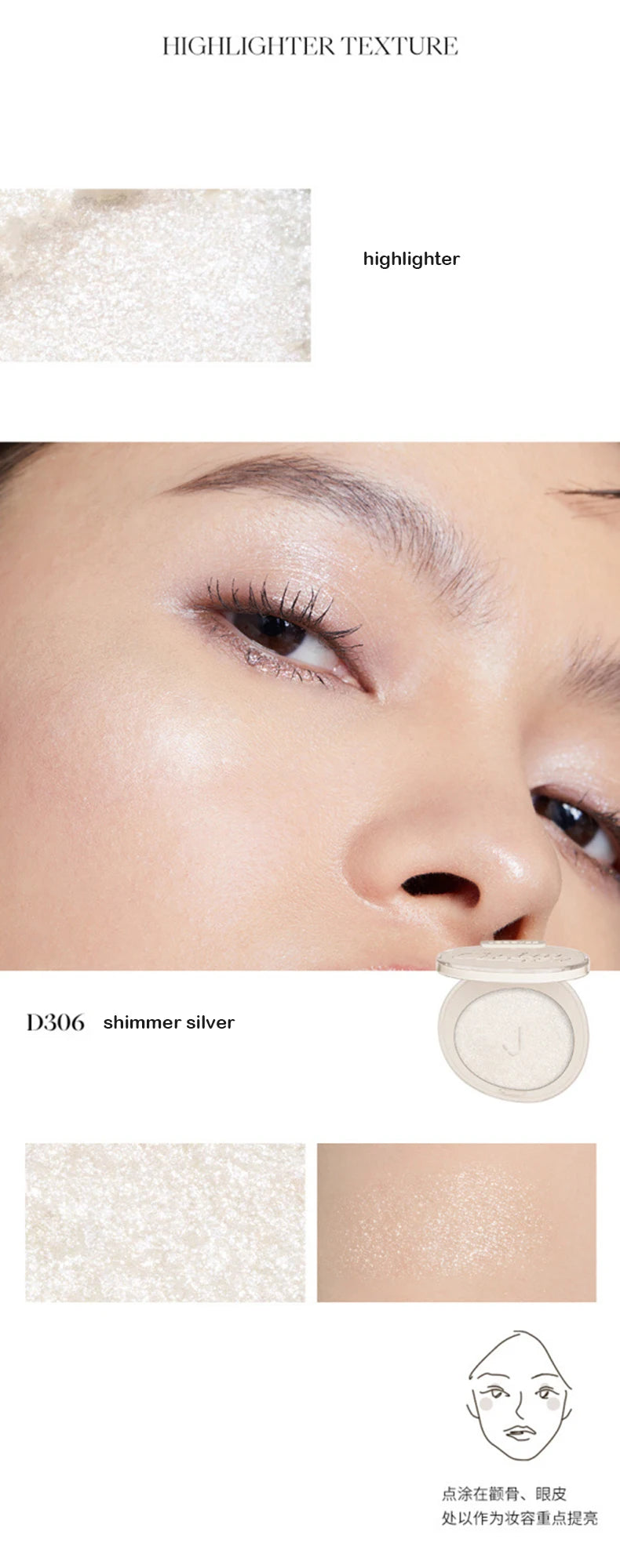 Matte Nude Long-Lasting Powder Blush - 10
