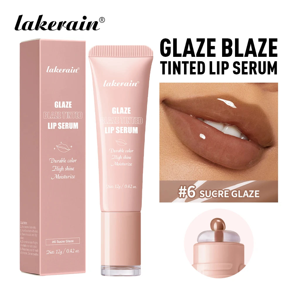 Hydrating Tinted Lip Serum for Plump Glossy Lips - 19
