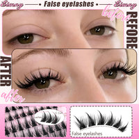 DIY Manga Style Lash Extension Cluster Kit