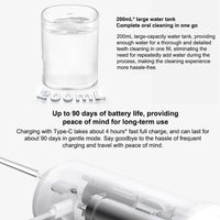 Portable Electric Water Flosser for Deep Teeth Cleaning