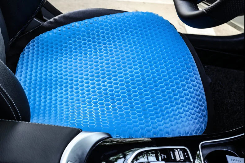 Breathable Honeycomb Gel Seat Cushion for Pain Relief - 16
