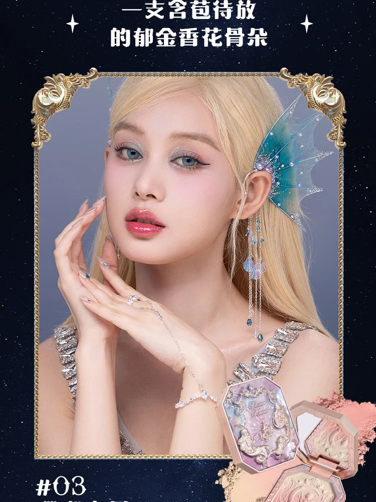 Gradient Mermaid Cheek Blush with Matte Finish - 14