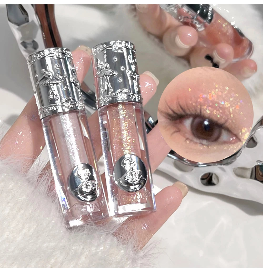 Pearlescent Liquid Glitter Eyeshadow for Radiant Sparkle - 4