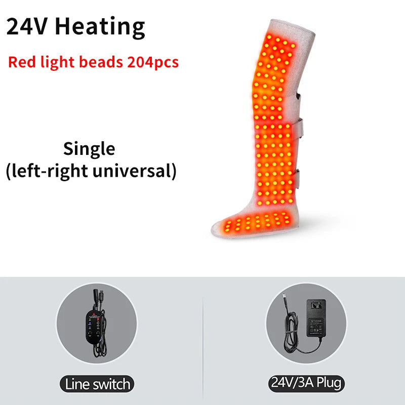 Red Light Therapy Heated Leg Massager for Pain Relief - 19