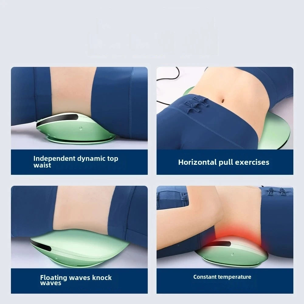 Electric Lumbar Traction Massager for Lower Back Pain Relief - 4