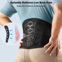 Ergonomic Lumbar Support Brace for Back Pain Relief