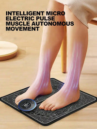 Electric Pulse Foot Massage Mat for Pain Relief