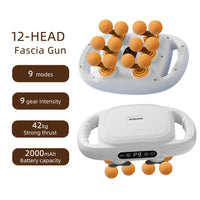 12-Head Handheld Deep Tissue Muscle Massage Gun