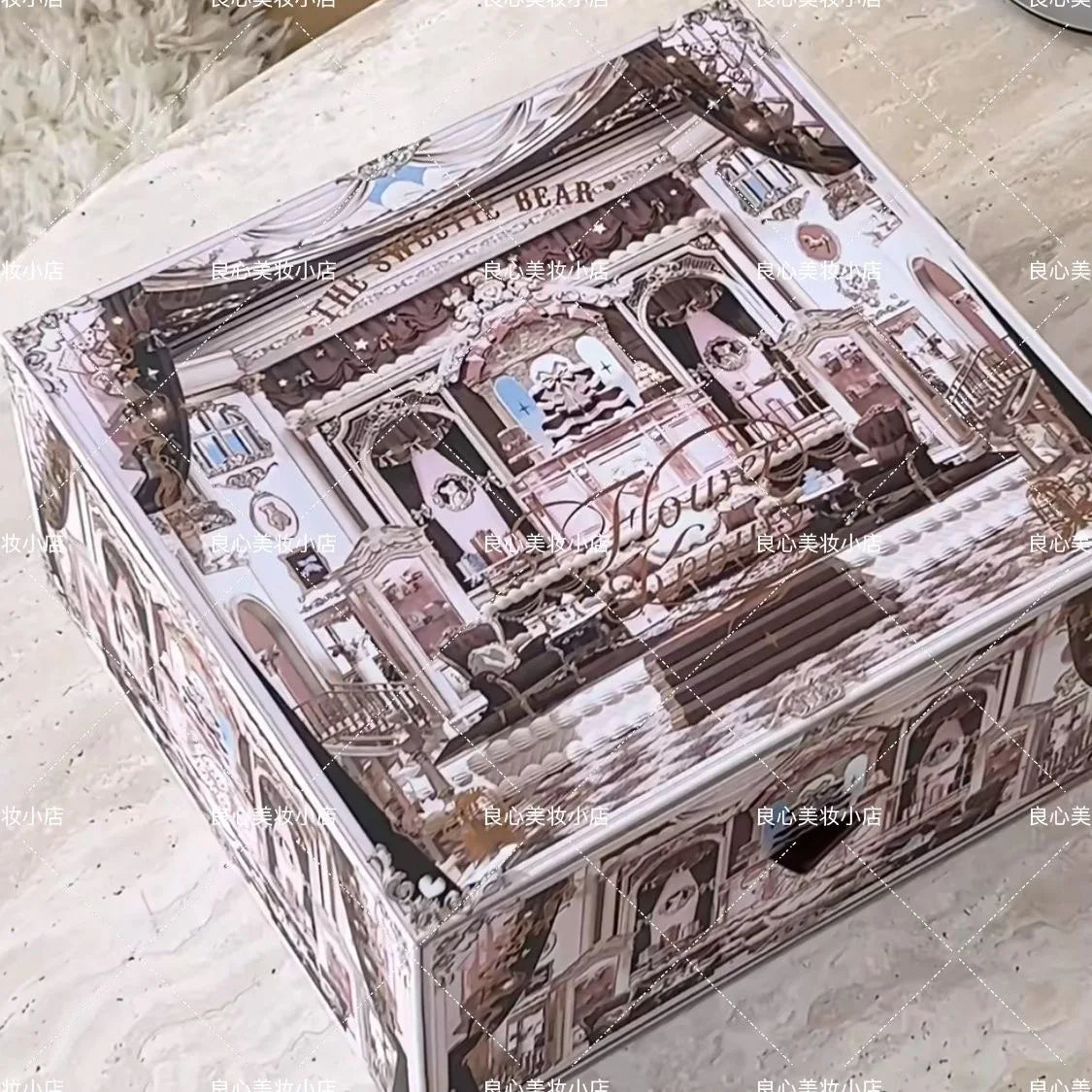 Decorative Aesthetic Makeup Storage Organizer Box - 11