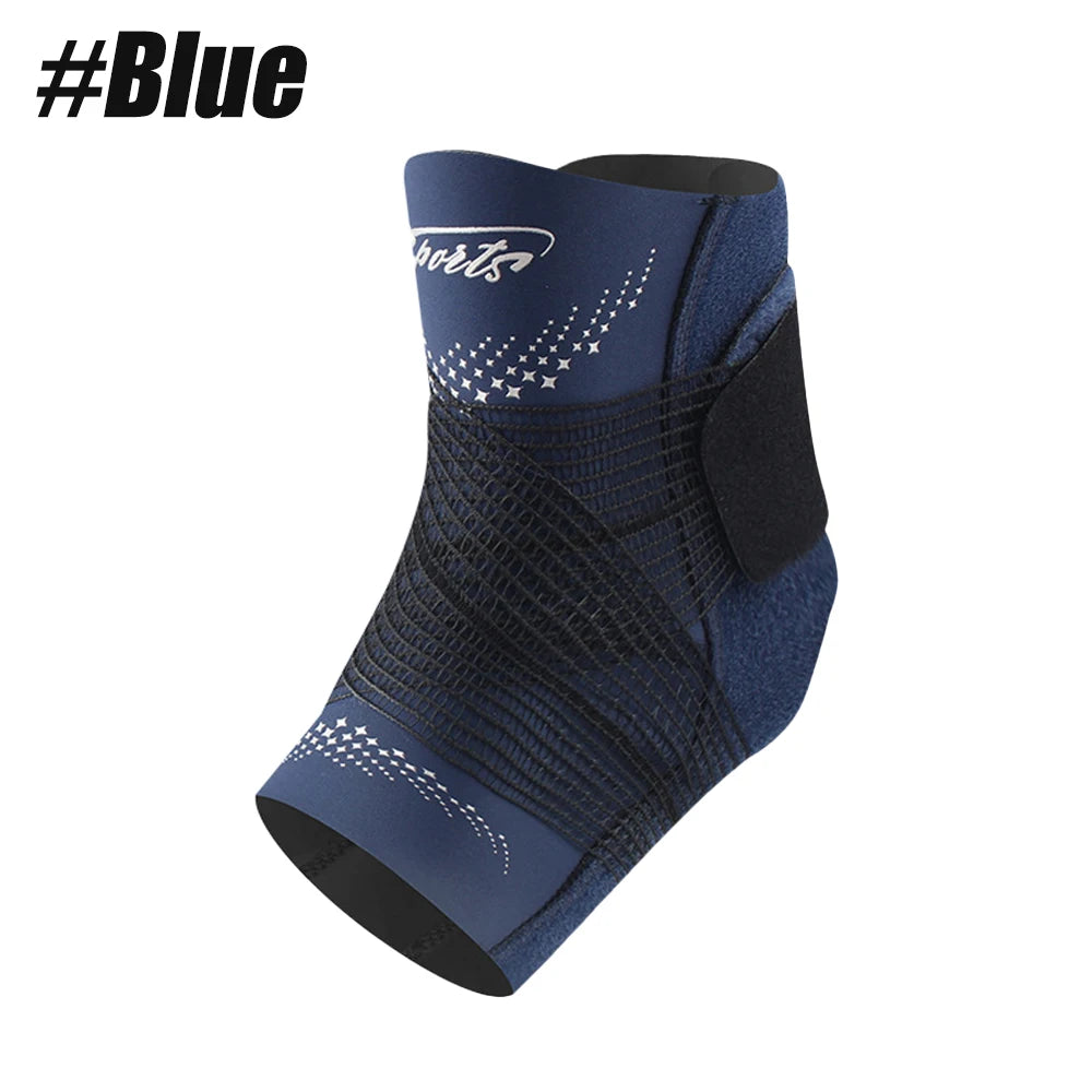 Adjustable Compression Ankle Support Brace for Pain Relief - 24
