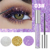 Waterproof Glitter Diamond Mascara for Long Lasting Sparkle