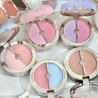Embossed Floral Matte Blush Palette