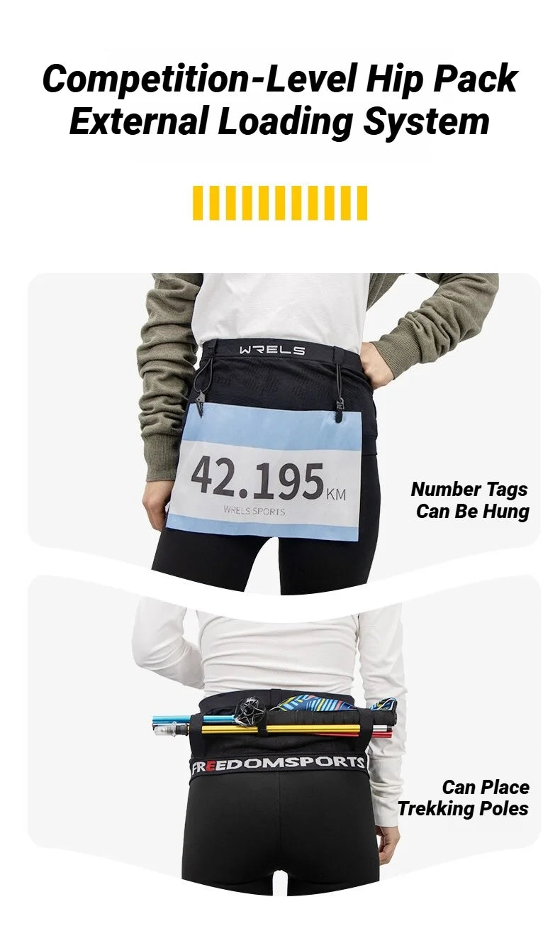 Elastic Running Waist Belt for Phones and Accessories - 9