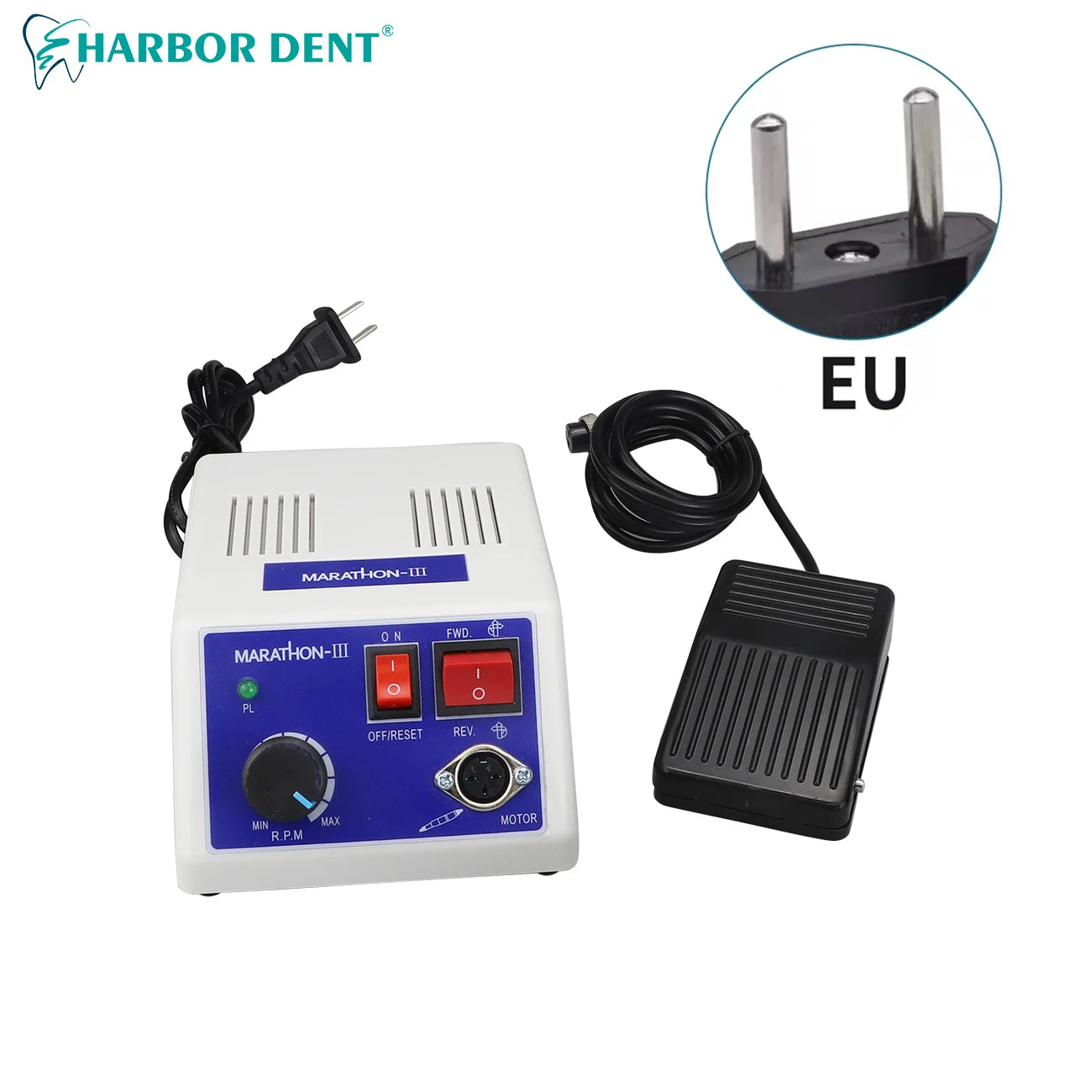 Professional Dental Lab Micromotor Polishing Handpiece System - 9