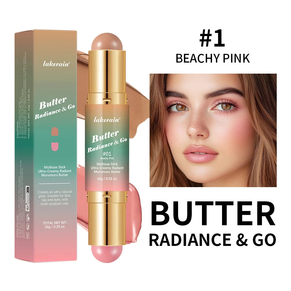 Dual-Ended Cream Blush and Bronzer Stick - 21