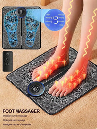 Electric Pulse Foot Massage Mat for Pain Relief