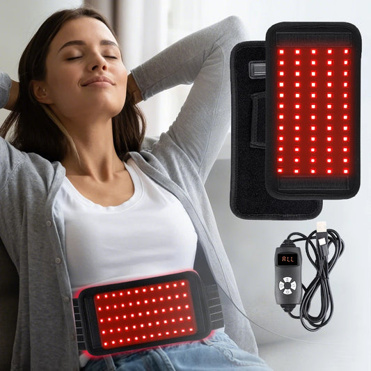 Infrared Red Light Therapy Belt for Pain Relief and Skin Care