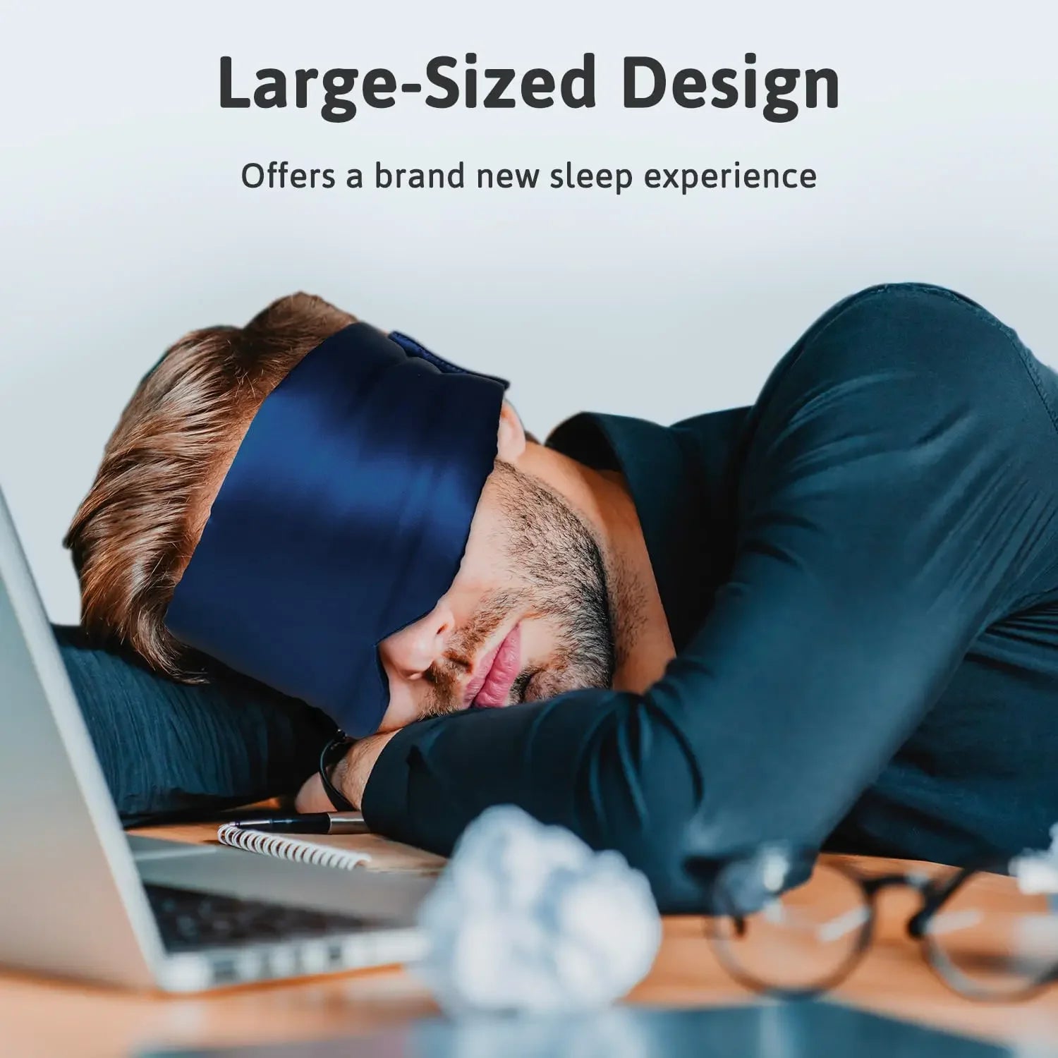 Silk Mulberry Sleep Mask for Deep Sleep - 2