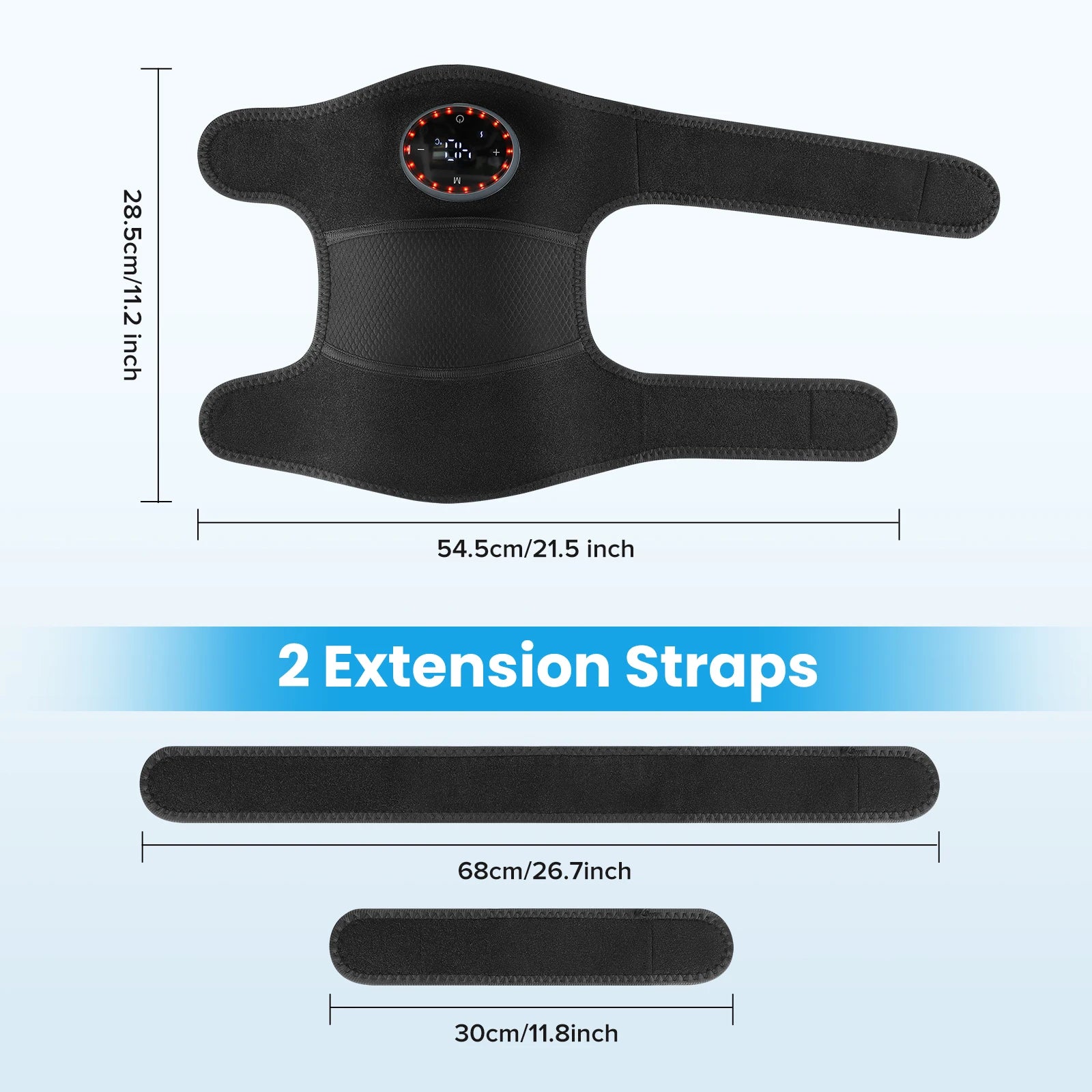 Heated Vibration Shoulder Massager for Pain Relief - 33