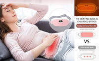 Portable Heated Massage Belt for Cramp Relief