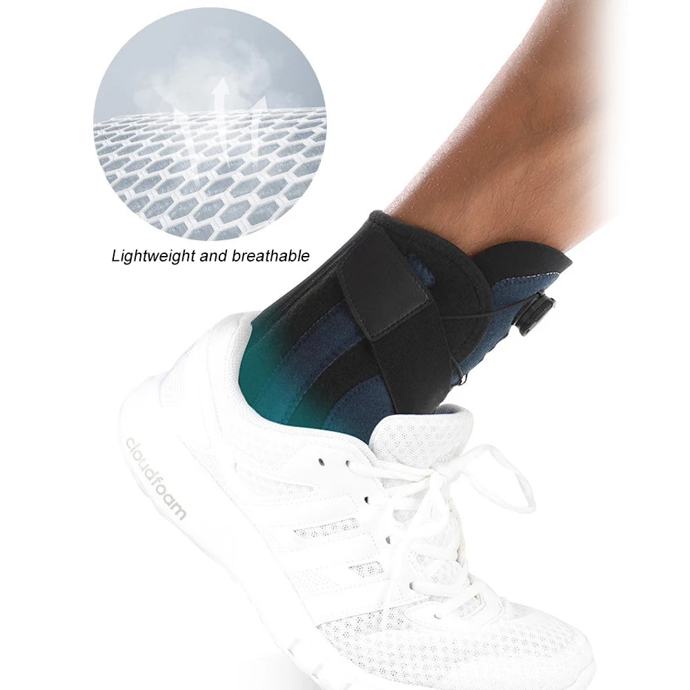 Adjustable Ankle Support Brace with Compression Knob - 19