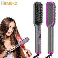 Professional Ceramic Hair Straightening Brush